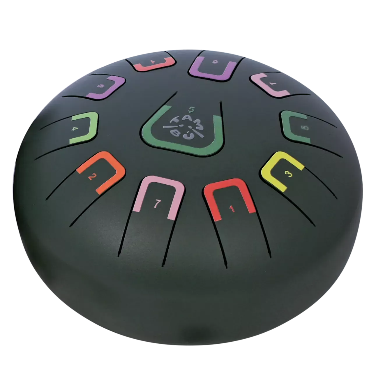 JUEGACONMIGO TAMBU 8'' 11 NOTE - BLACK NATURE