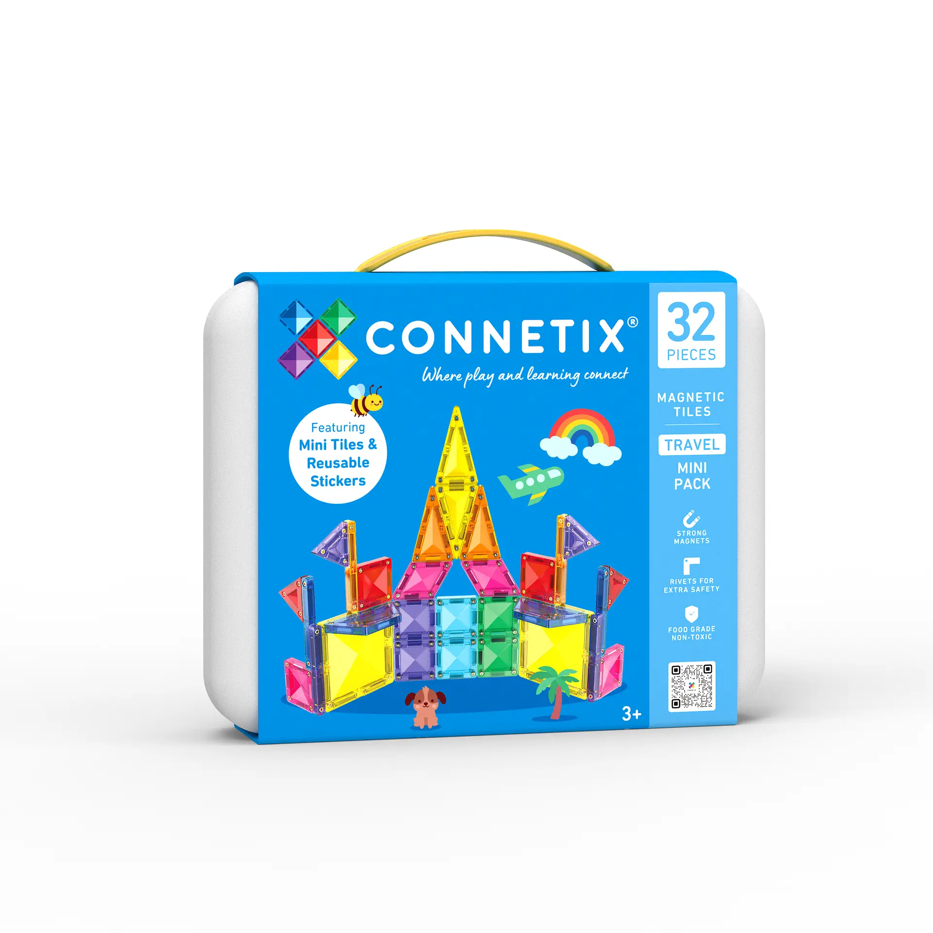 CONNETIX PANNELLI MAGNETICI MINI PACK DA VIAGGIO 32 PZ CONNETIX PANNELLI MAGNETICI MINI PACK DA VIAGGIO 32 PZ