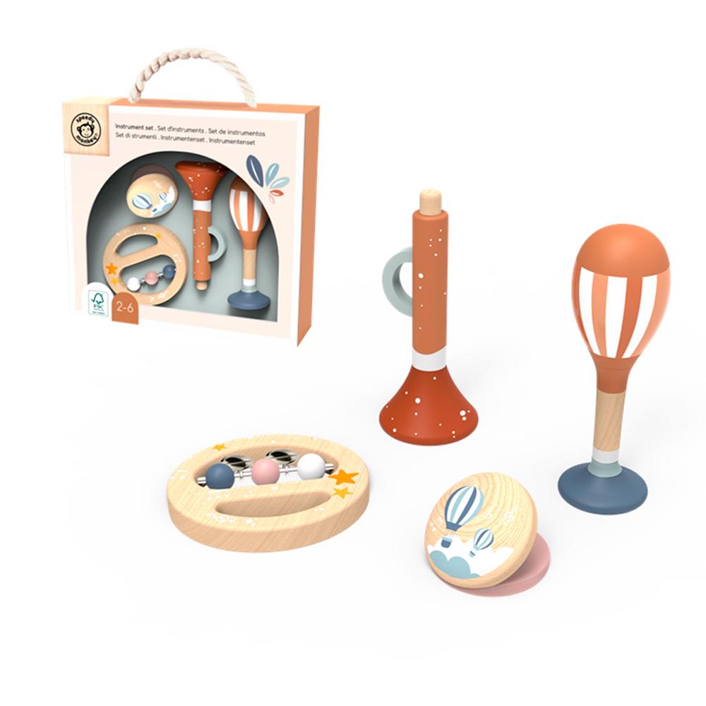 SPEEDY MONKEY SET MUSICALE PICCOLO - 4 PZ. SPD5014