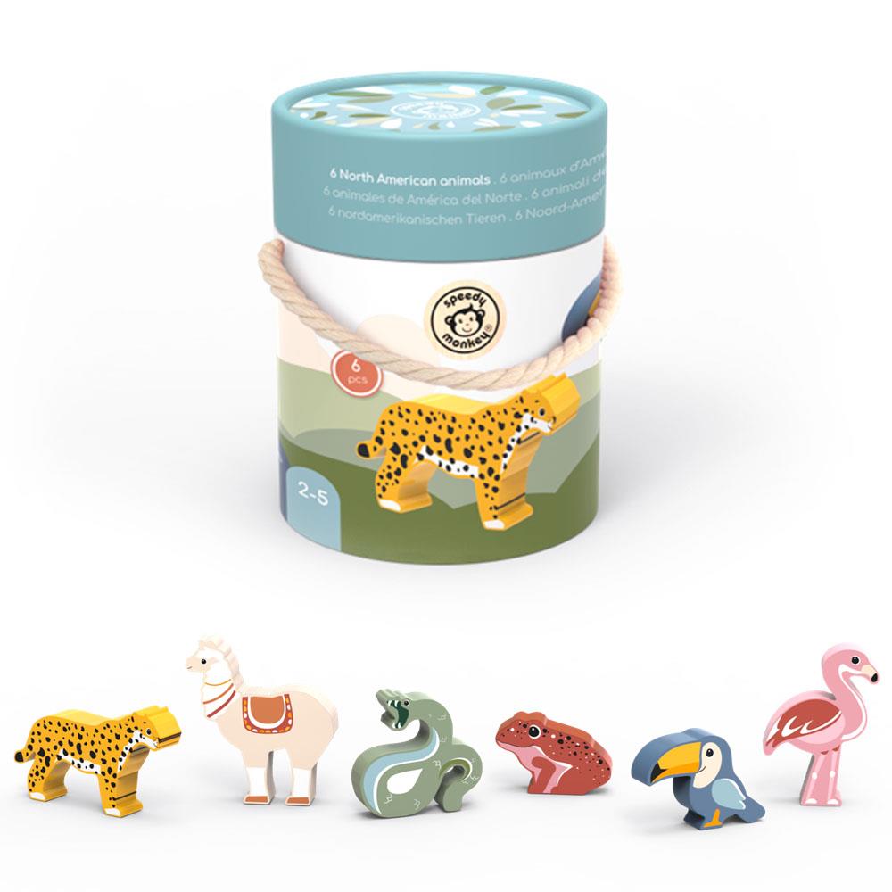 SPEEDY MONKEY ANIMALI DEL MONDO - SUD AMERICA SPD6054