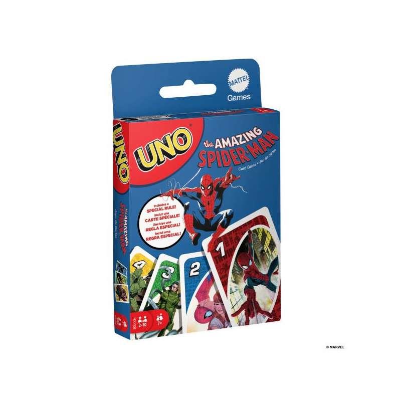 MATTEL CARTE DA GIOCO UNO SPIDER-MAN