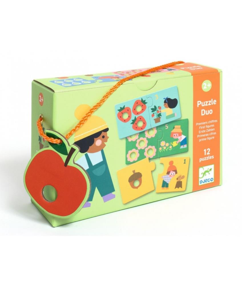DJECO PRIMEI NUMERI - PUZZLE DUO DJ08272