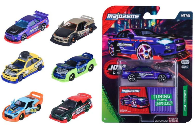 MAJORETTE JDM LEGENDS CARS ASSORTITE