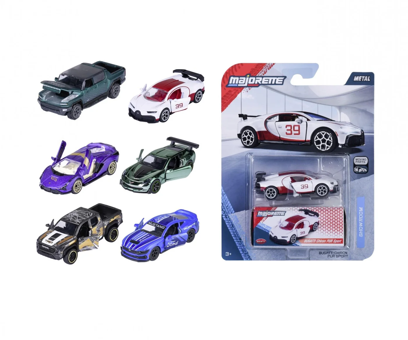 MAJORETTE SHOWROOM DELUXE CARS ASSORTITE