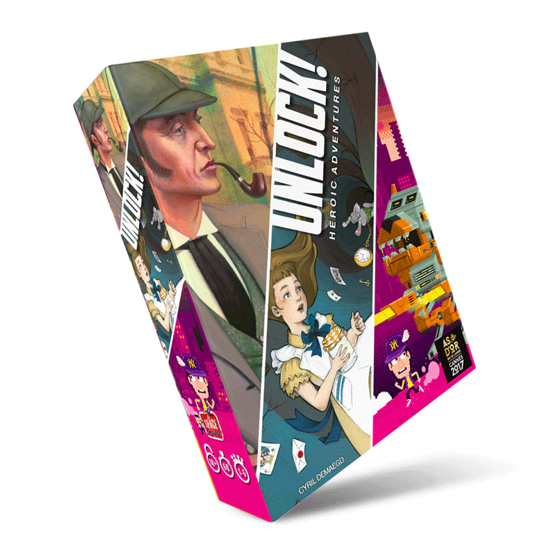 ASMODEE UNLOCK! HEROIC ADVENTURES 8984 ASMODEE UNLOCK! HEROIC ADVENTURES 8984