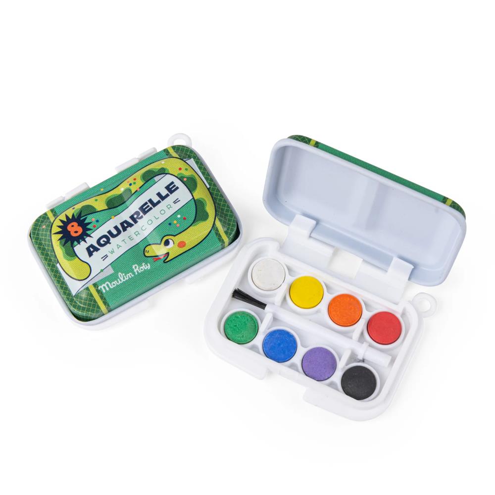 MOULIN ROTY MINI PALETTE ACQUERELLI - VERDE 711406