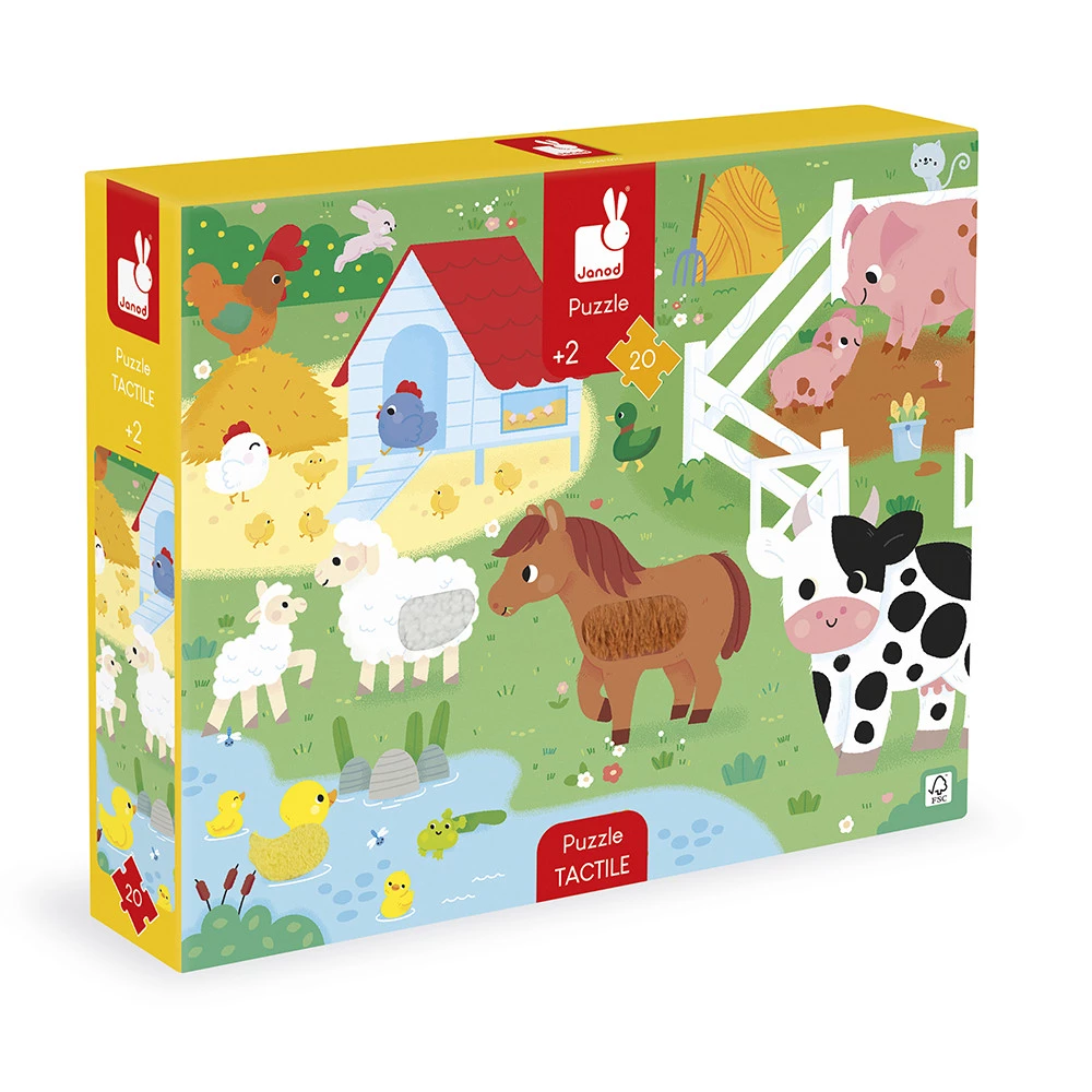 JANOD PUZZLE TATTILE FATTORIA J02491
