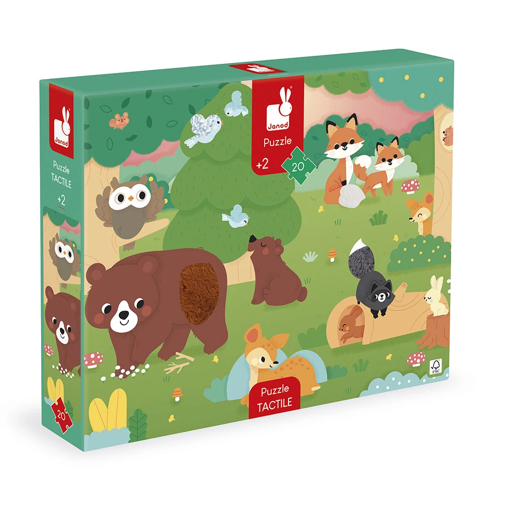 JANOD PUZZLE TATTILE FORESTA J02492
