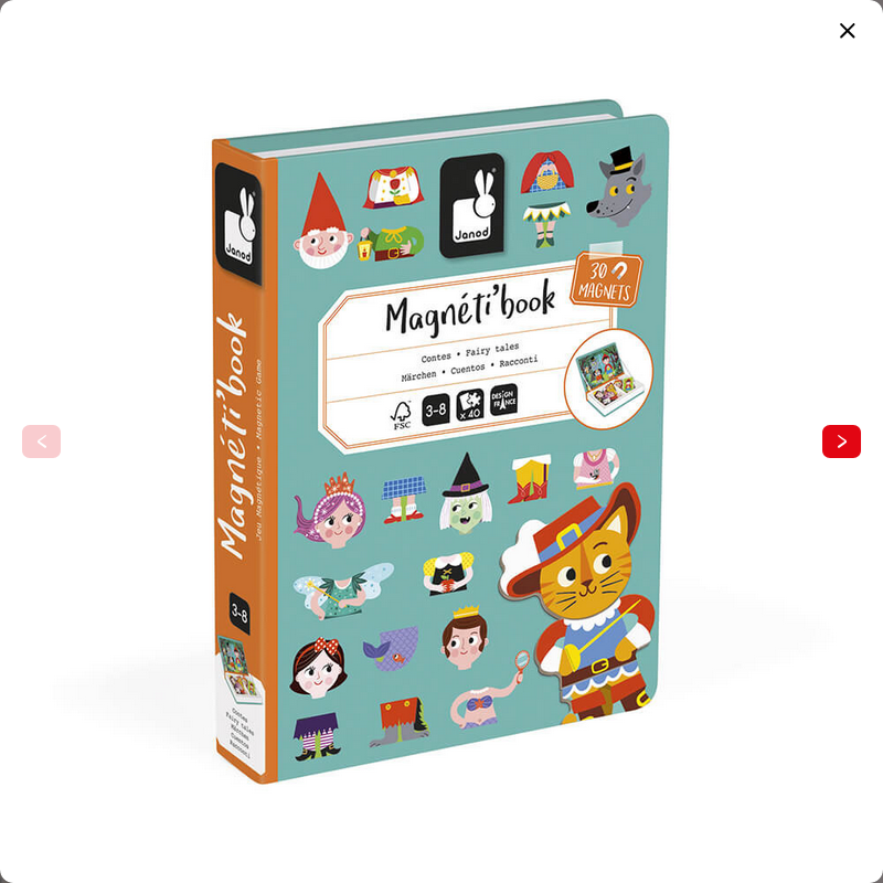JANOD MAGNÉTI'BOOK FIABE - 30 MAGNETI J02588