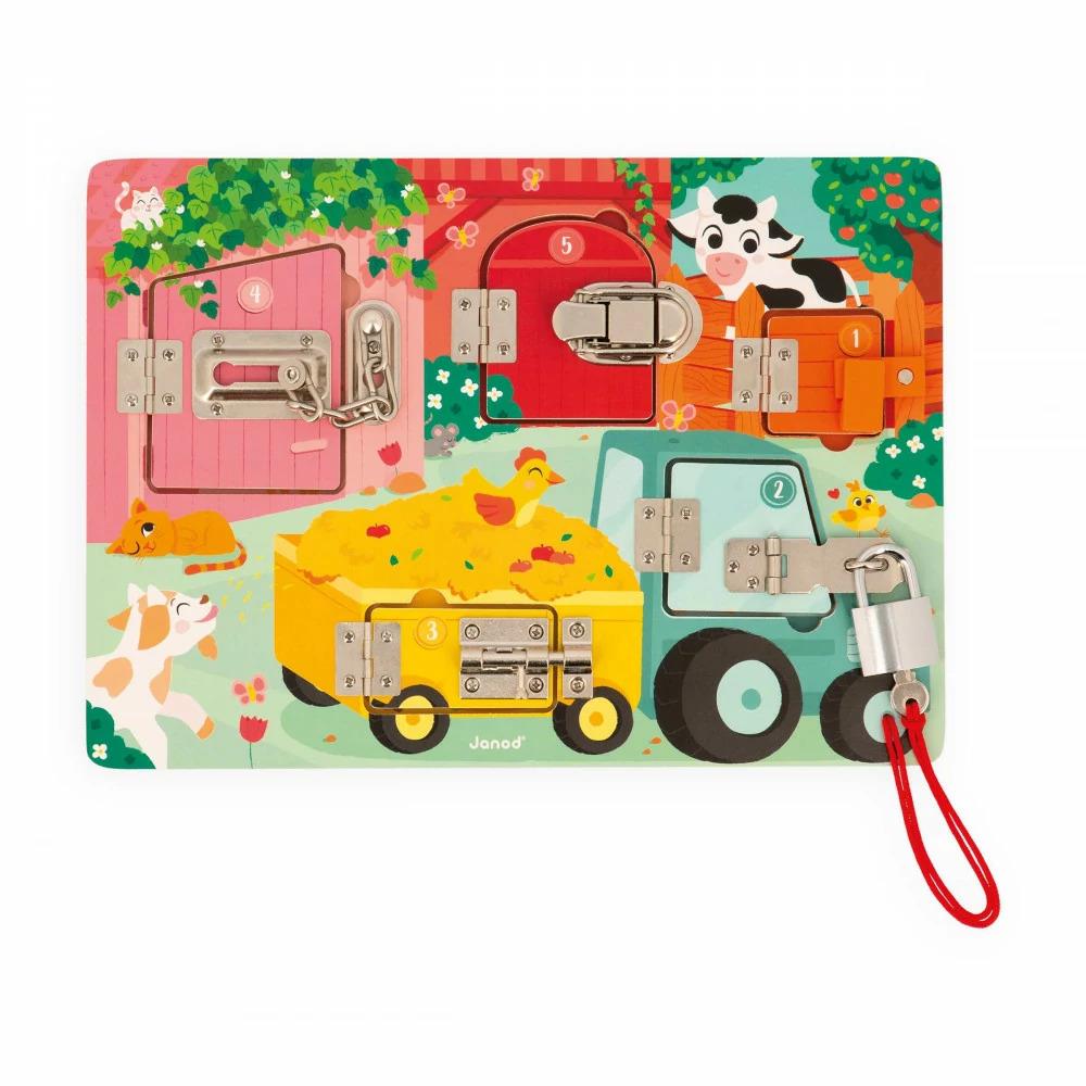 JANOD LA FATTORIA - TAVOLETTA CON SERRATURE JANOD LA FATTORIA - TAVOLETTA CON SERRATURE