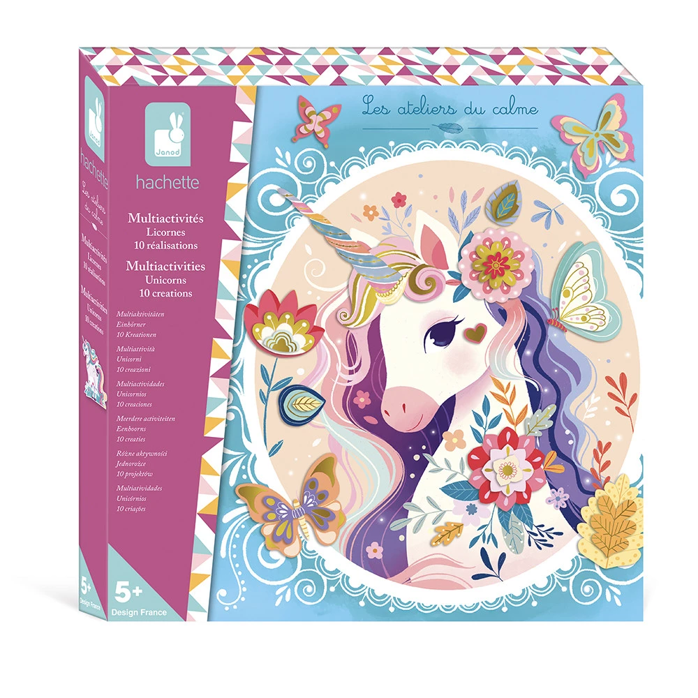 JANOD KIT CREATIVO MULTI-ATTIVITA UNICORNI J09044 JANOD KIT CREATIVO MULTI-ATTIVITA UNICORNI J09044