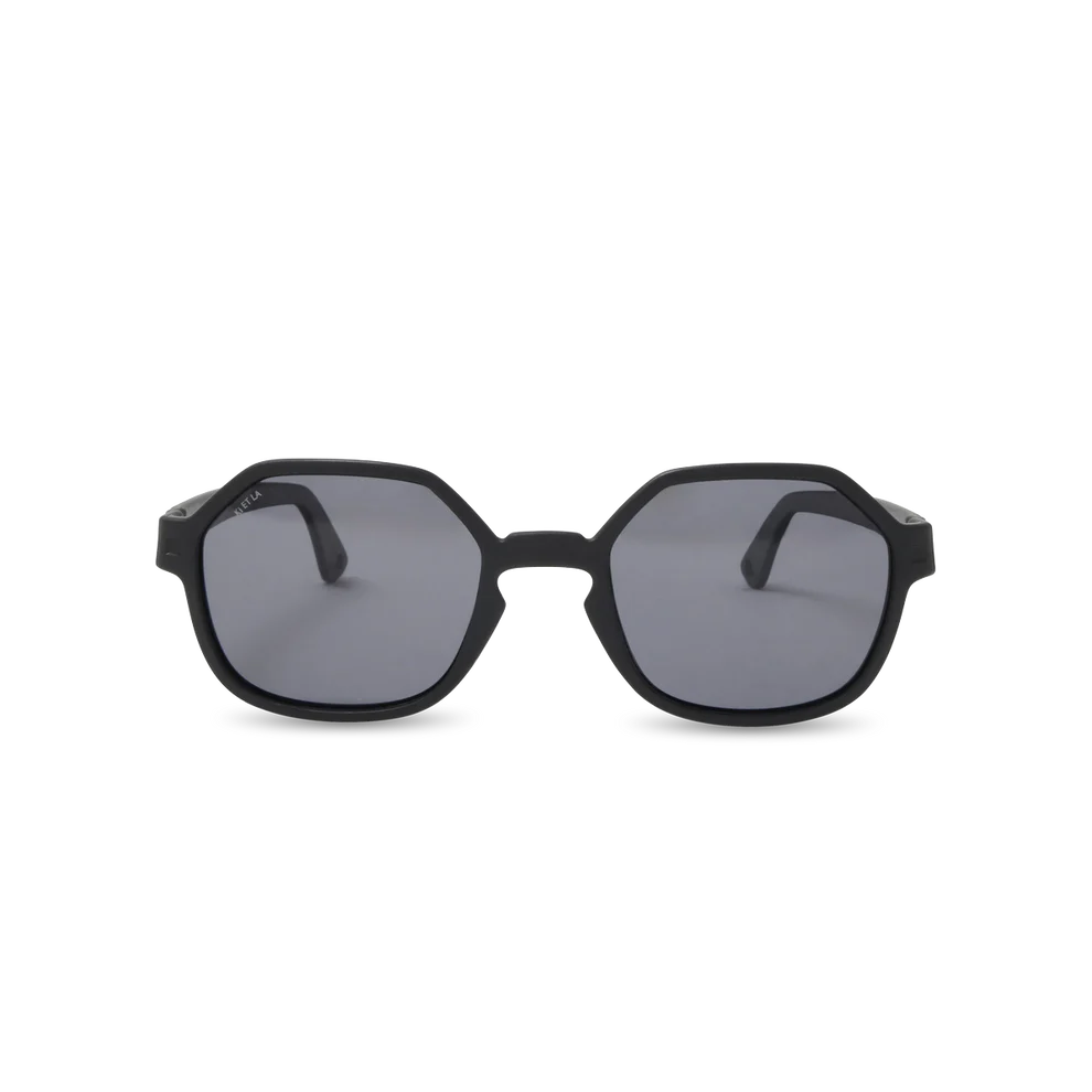 KI ET LA OCCHIALI DA SOLE EYZZ 4 ANGULAR SQUARE SHAPE 4-7 ANNI EY4SUNBLACK