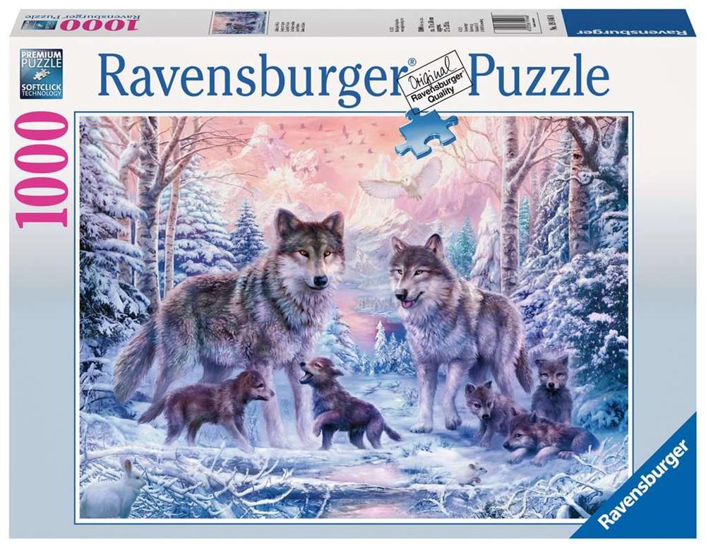 RAVENSBURGER PUZZLE LUPI ARTICI 1000 PZ 00647 RAVENSBURGER PUZZLE LUPI ARTICI 1000 PZ 00647