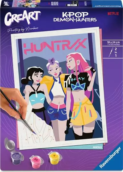 RAVENSBURGER CREART ADULTI SERIE TREND D LICENSED - K-POP DEMON HUNTERS 12002276