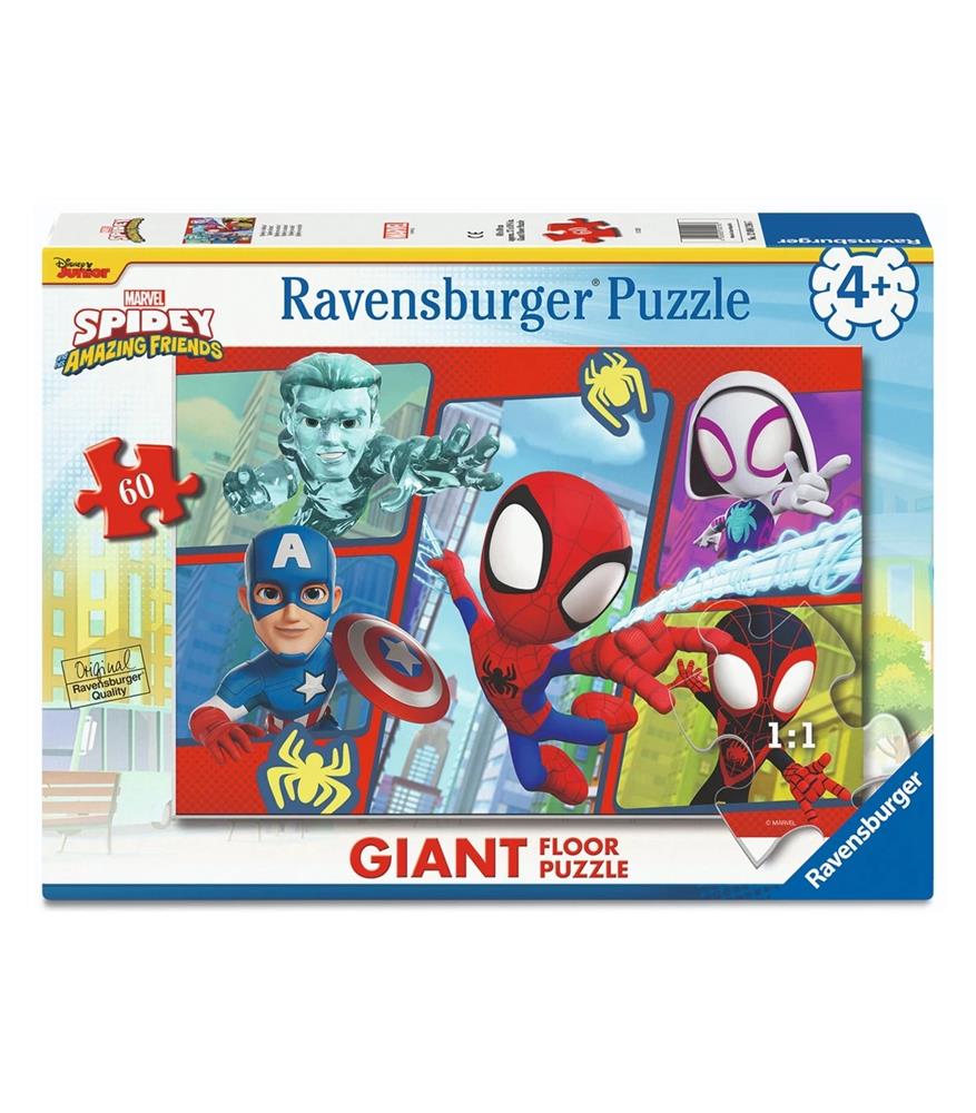RAVENSBURGER PUZZLE SPIDEY 60 PZ 04216 RAVENSBURGER PUZZLE SPIDEY 60 PZ 04216