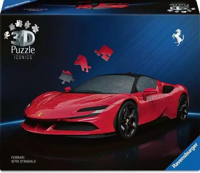 RAVENSBURGER PUZZLE ICONICS FERRARI SF90 STRADALE 108P 08041