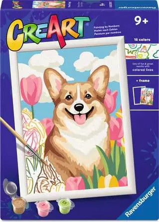 RAVENSBURGER CREART SERIE D - CORGI 23258