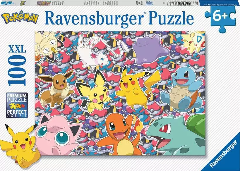 RAVENSBURGER PUZZLE POKÉMON XXL 100 PZ 13338
