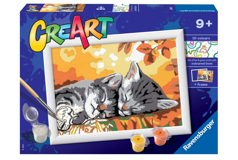 RAVENSBURGER CREART SERIE E - GATTINI IN AUTUNNO 28932