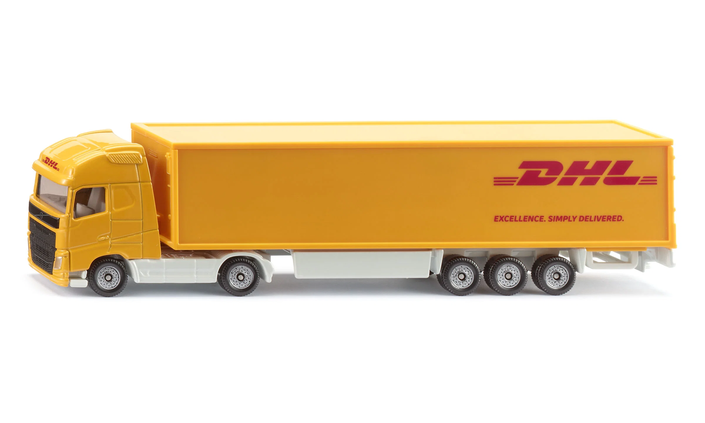 SIKU SEMIRIMORCHIO VOLVO DHL 1627 SIKU SEMIRIMORCHIO VOLVO DHL 1627