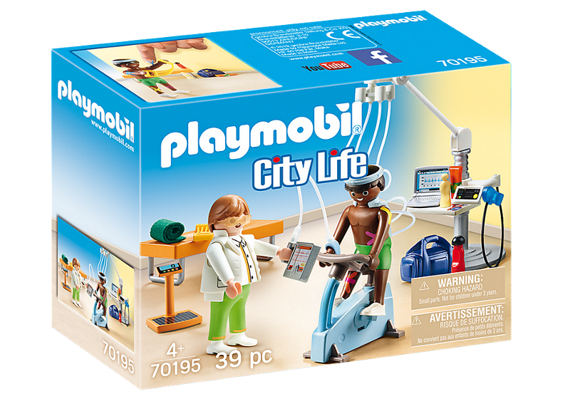 PLAYMOBIL FISIOTERAPISTA 70195