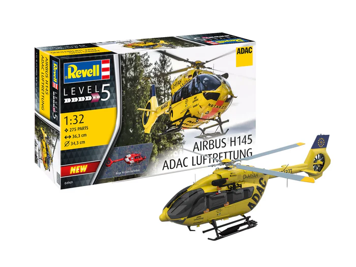 REVELL AIRBUS H145 ''SOCCORSO AEREO ADAC'' 04969 REVELL AIRBUS H145 ''SOCCORSO AEREO ADAC'' 04969