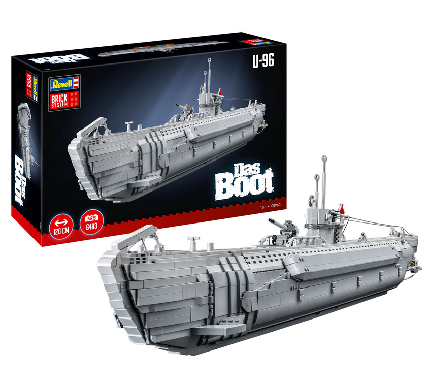 REVELL U-BOOT ''DAS BOOT'' - BRICK SYSTEM 009609090 REVELL U-BOOT ''DAS BOOT'' - BRICK SYSTEM 009609090