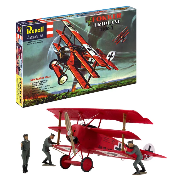 REVELL FOKKER TRIPLANE DR.1 03762 REVELL FOKKER TRIPLANE DR.1 03762