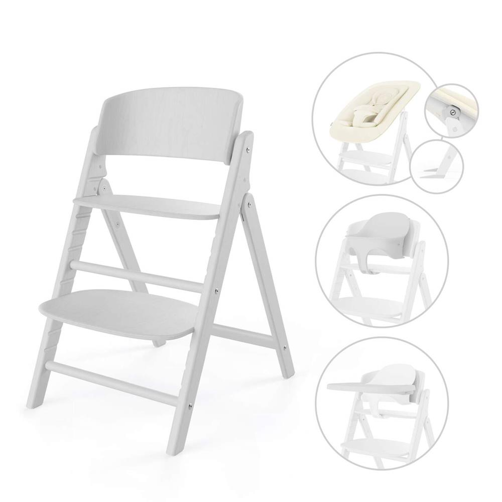 CYBEX SEGGIOLONE CLICK E FOLD 4-IN-1 ALL WHITE 524000857 CYBEX SEGGIOLONE CLICK E FOLD 4-IN-1 ALL WHITE 524000857