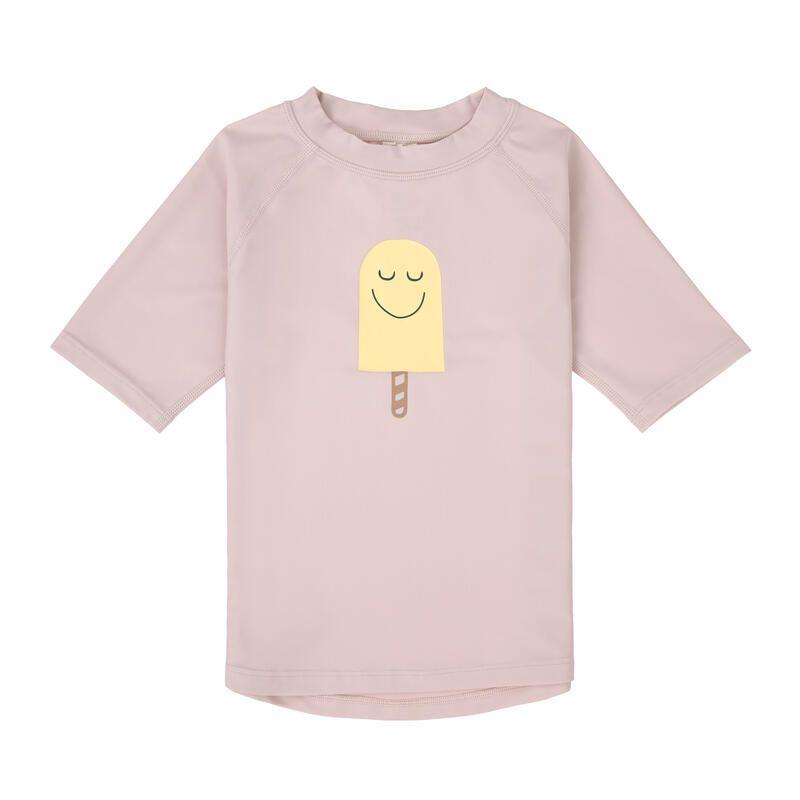 LÄSSIG SWIM MAGLIETTA T-SHORT ANTI UV POPSICLE PALE PINK 03-06 MESI