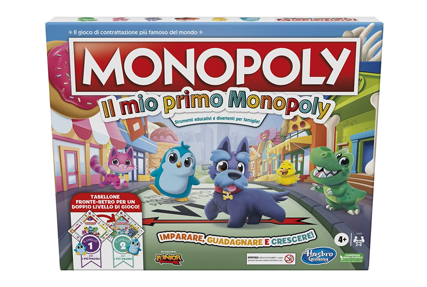 HASBRO MONOPOLY: IL MIO PRIMO MONOPOLY F44361031 HASBRO MONOPOLY: IL MIO PRIMO MONOPOLY F44361031