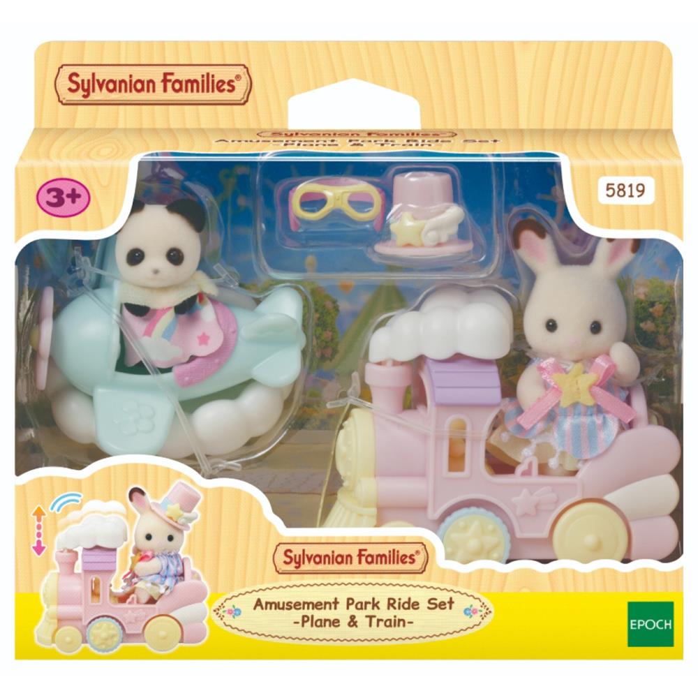 SYLVANIAN SET PARK RIDE - AEREO E TRENO 5819