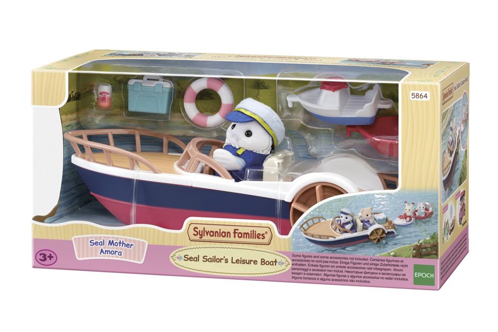SYLVANIAN LA BARCA DELLA FOCA MARINAIO 5864