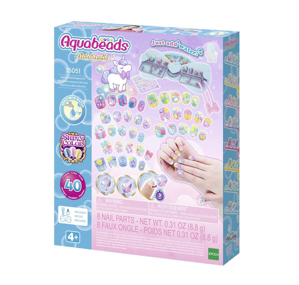 AQUABEADS UNICORN NAIL DESIGNER KIT 35051
