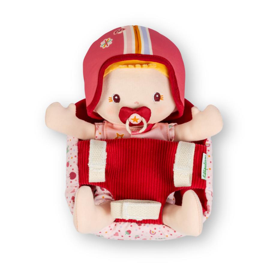 LILLIPUTIENS BAMBOLA DI STOFFA LENA E SEGGIOLINO PER BICI 83633 LILLIPUTIENS BAMBOLA DI STOFFA LENA E SEGGIOLINO PER BICI 83633