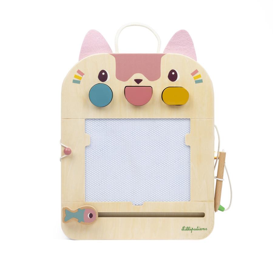 LILLIPUTIENS JEANNE LA GATTA LAVAGNA MAGICA DI LEGNO 83650 LILLIPUTIENS JEANNE LA GATTA LAVAGNA MAGICA DI LEGNO 83650