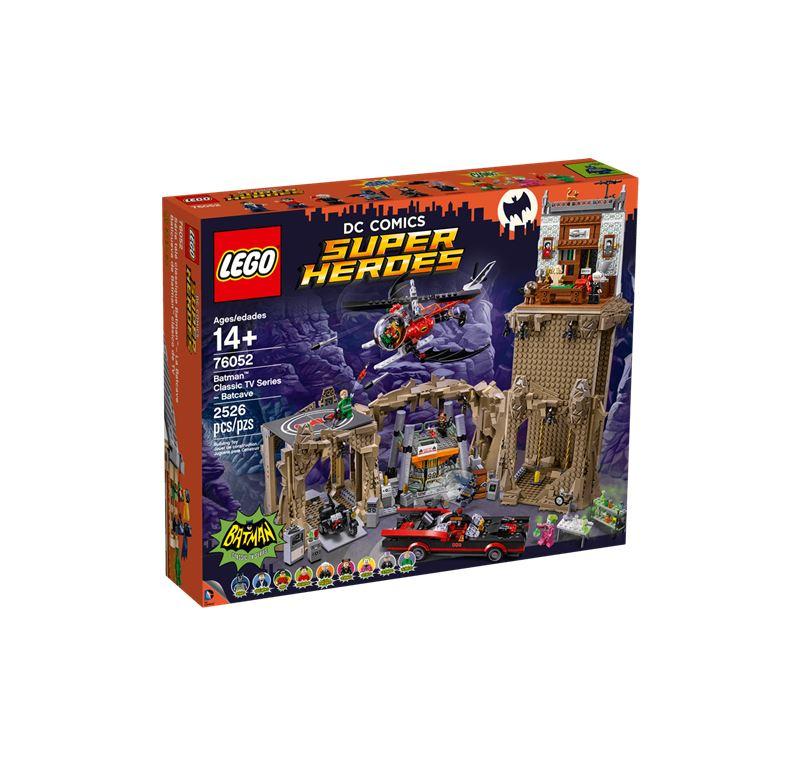 LEGO SUPER HEROES BATMAN CLASSIC SERIE TV BATCAVERNA 76052