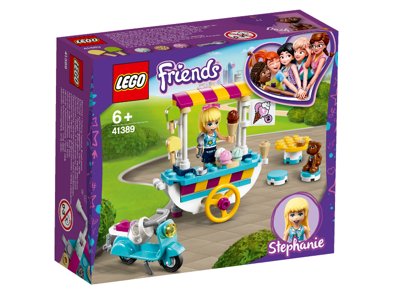LEGO FRIENDS IL CARRETTO DEI GELATI 41389<br />