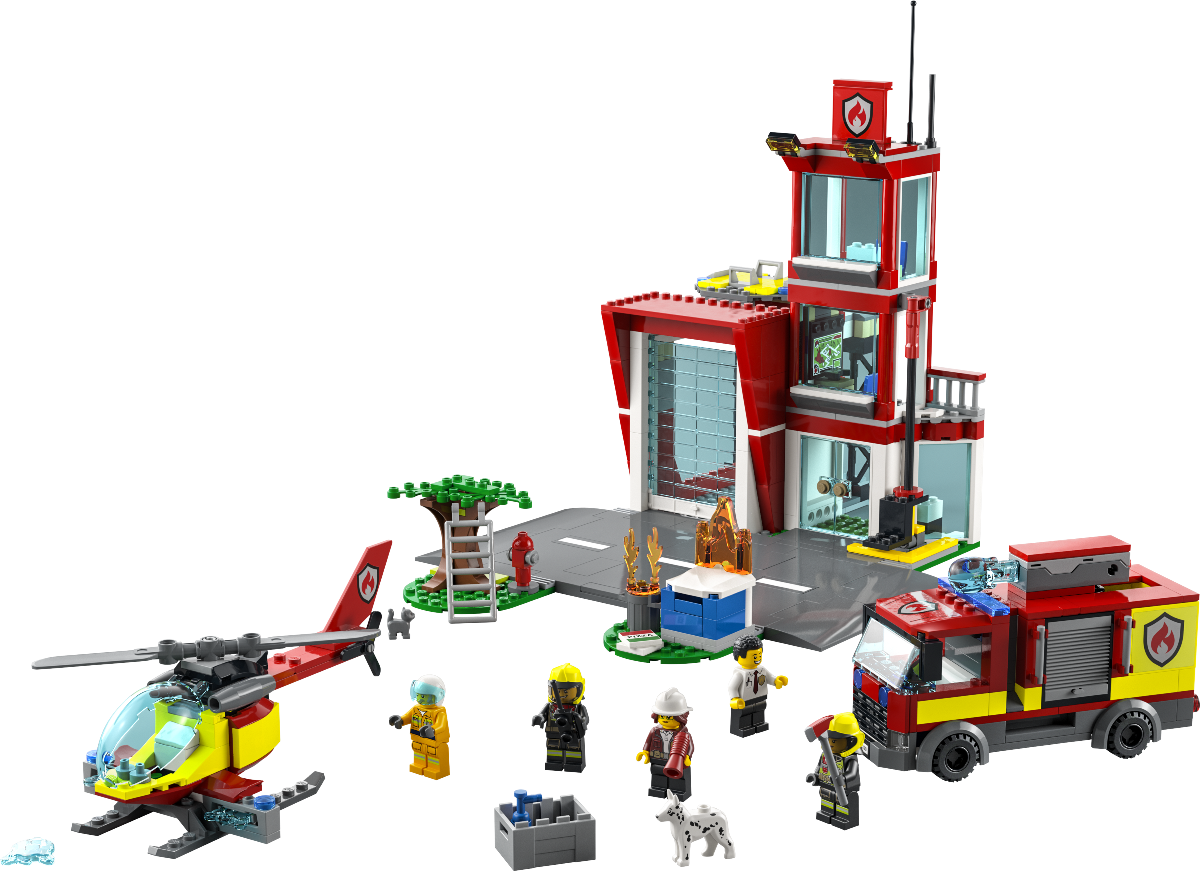 LEGO CITY CASERMA DEI POMPIERI 60320