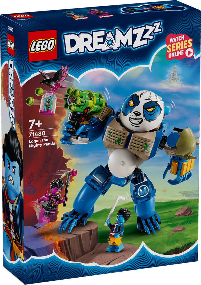 LEGO DREAMZZZ LOGAN ROBOT PANDA 71480