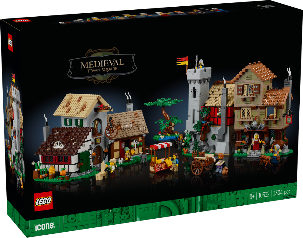 LEGO ICONS PIAZZA DELLA CITTÀ MEDIEVALE 10332