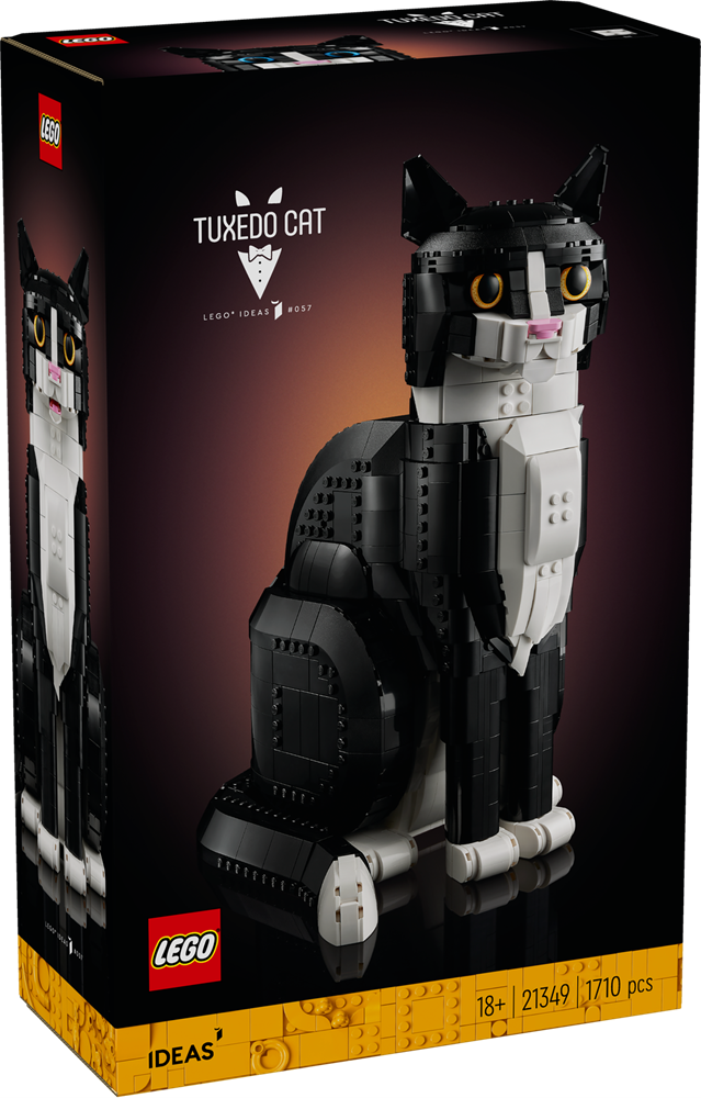 LEGO IDEAS GATTO TUXEDO 21349