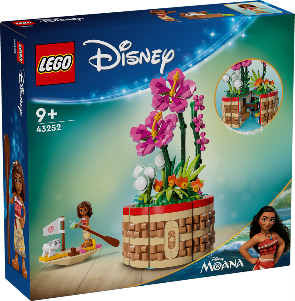 LEGO DISNEY PRINCESS VASO DI FIORI DI VAIANA 43252