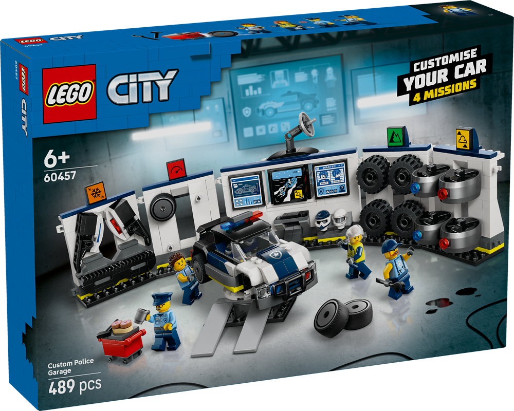 LEGO LEGO CITY OFFICINA DELLE AUTO DELLA POLIZIA 60457