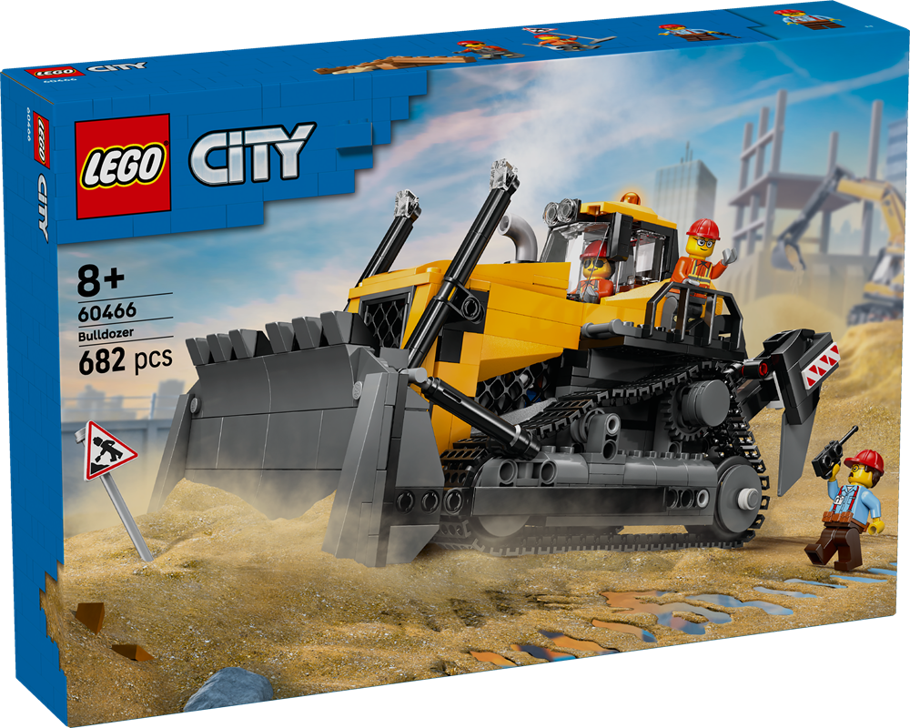 LEGO LEGO CITY BULLDOZER GIALLO 60466