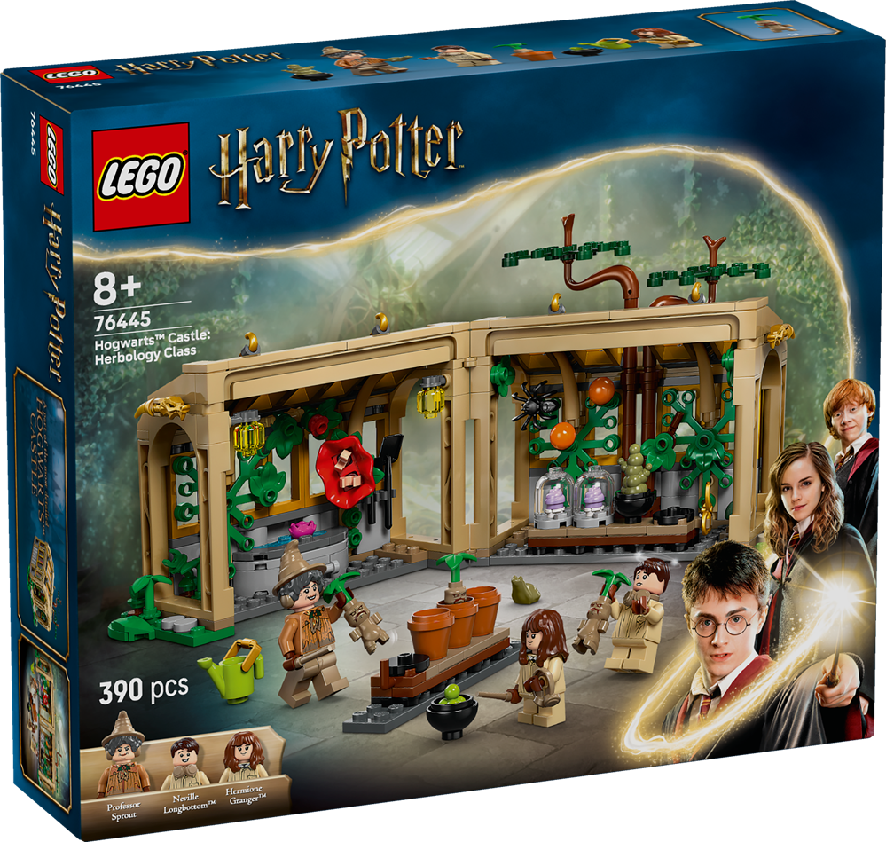 LEGO HARRY POTTER TM CASTELLO DI HOGWARTS: LEZIONE DI ERBOLOGIA 76445