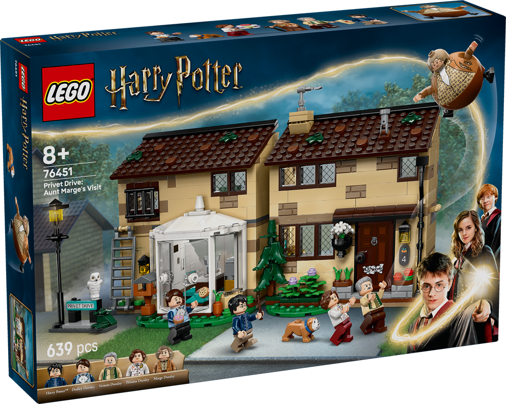 LEGO HARRY POTTER TM PRIVET DRIVE: LA VISITA DI ZIA MARGE 76451