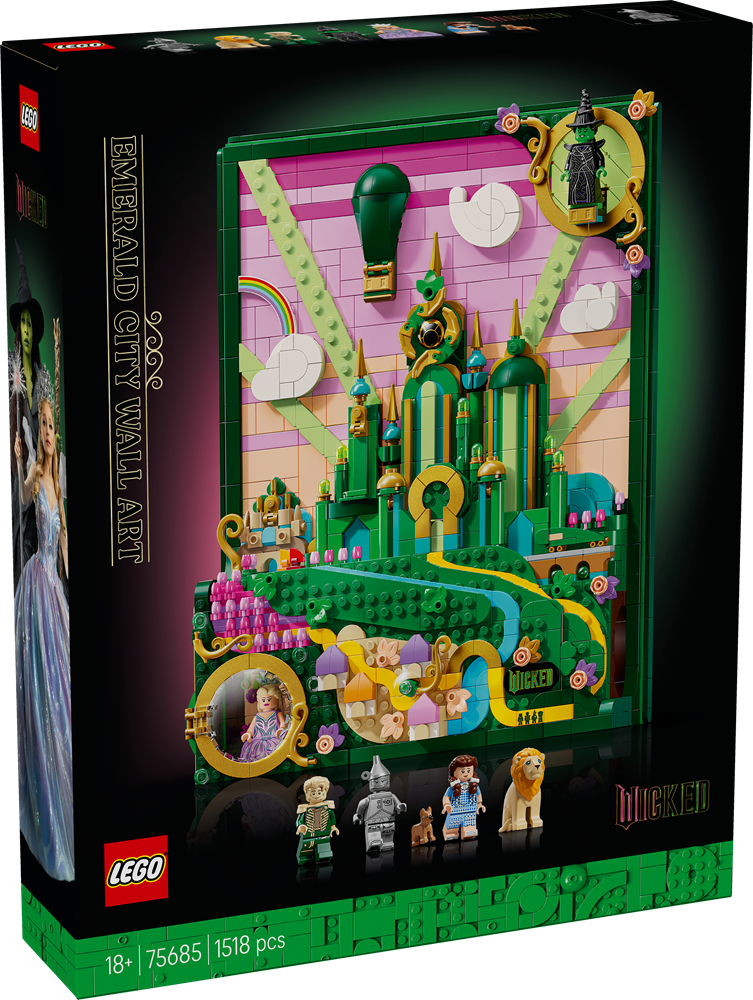 LEGO WICKED WALL ART CITTÀ DI SMERALDO 75685