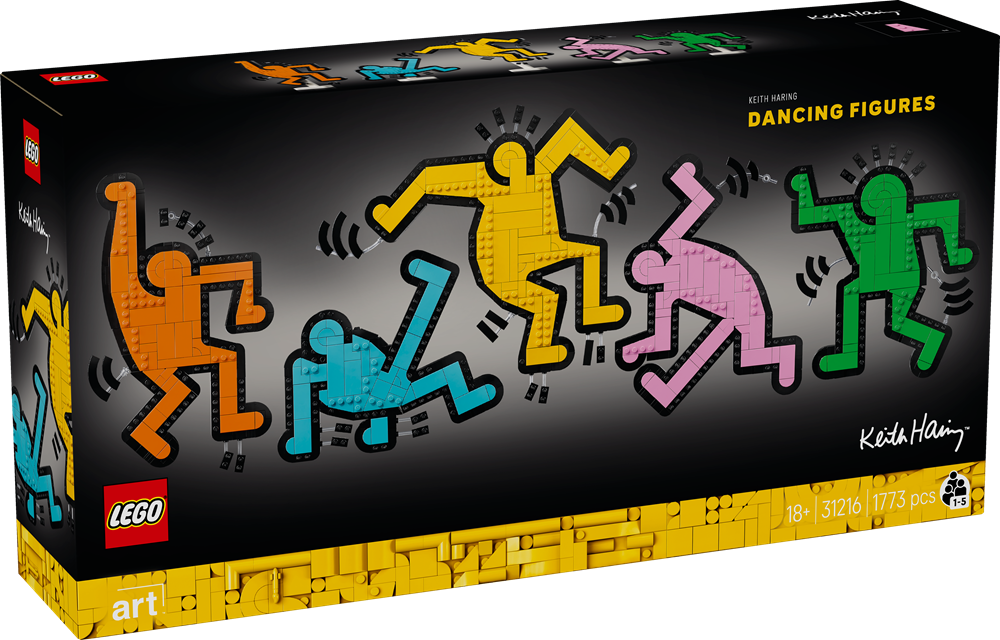 LEGO ART KEITH HARING – FIGURE DANZANTI 31216