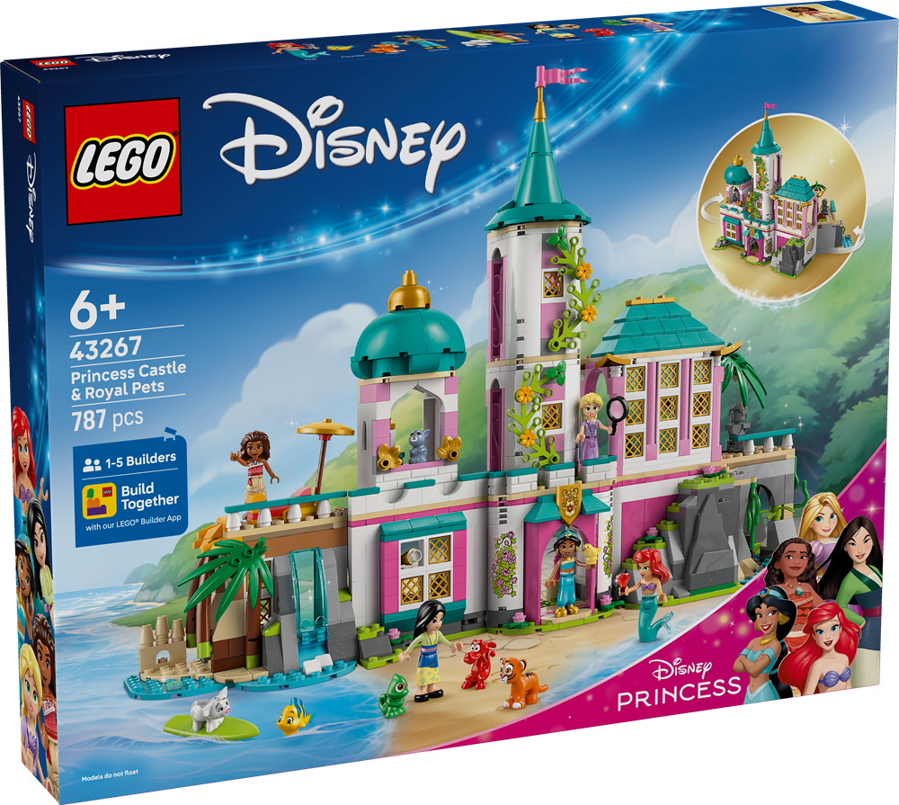 LEGO DISNEY™ CASTELLO DELLA PRINCIPESSA E ANIMALI REALI 43267